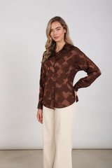 NUKUS blouse lange mouw