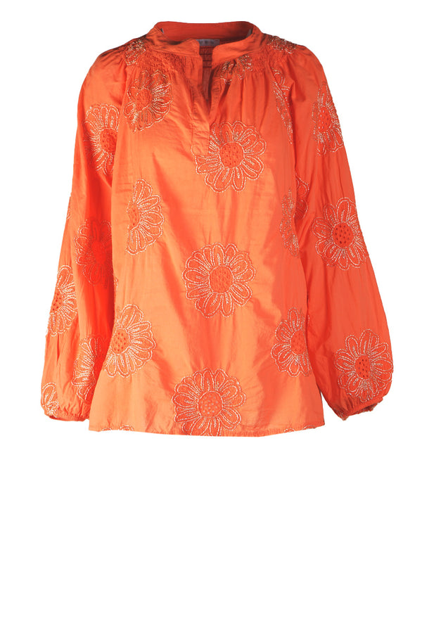 SOLANGE blouse lange mouw - Solange Fashion