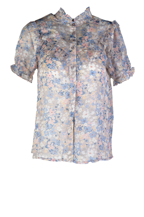 SOLANGE blouse korte mouw - Solange Fashion
