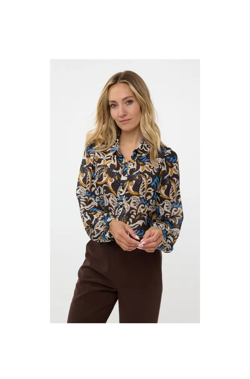 ESQUALO blouse lange mouw