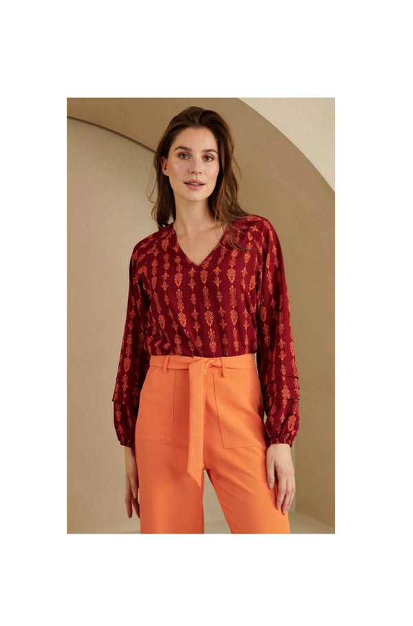 LOFTY MANNER blouse lange mouw