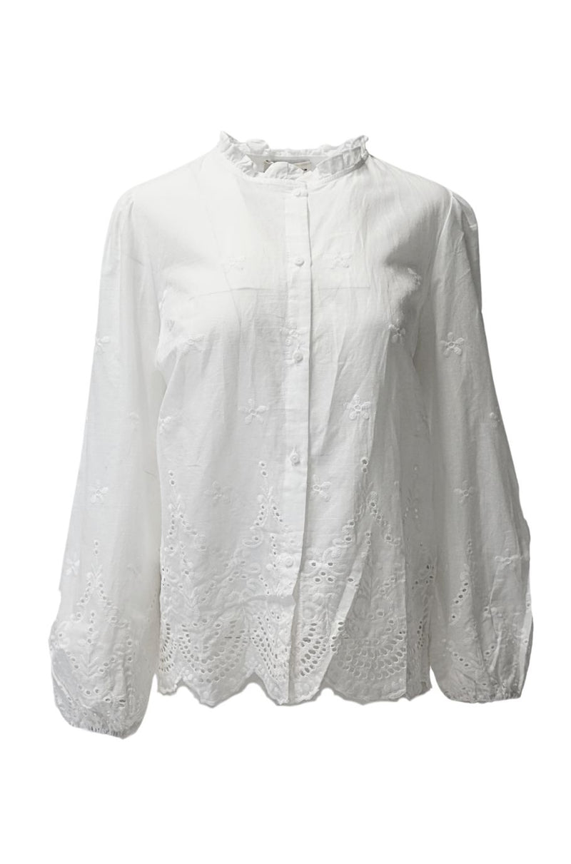 SOLANGE blouse lange mouw