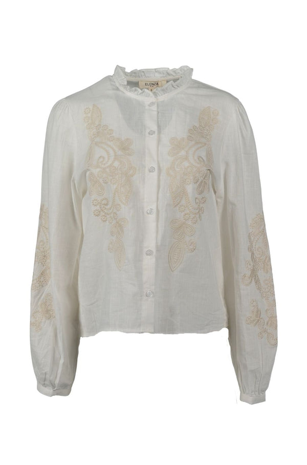 SOLANGE blouse lange mouw