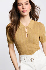 MORGAN top korte mouw