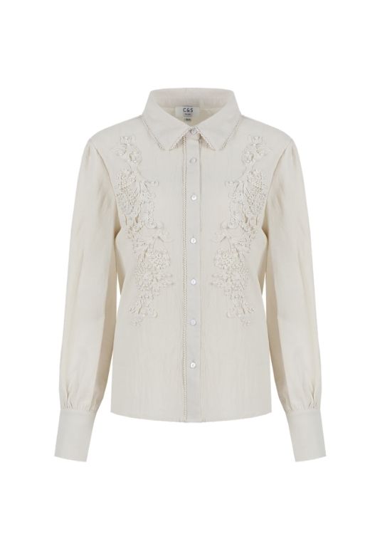 C&S THE LABEL blouse lange mouw