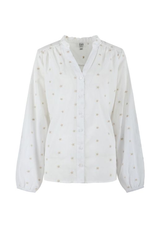 C&S THE LABEL blouse lange mouw