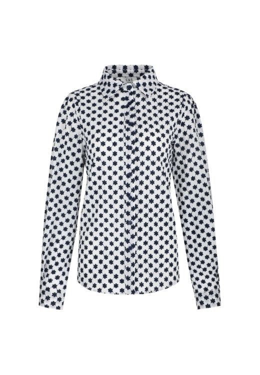 C&S THE LABEL blouse lange mouw