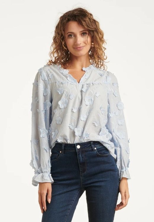 SMASHED LEMON top lange mouw