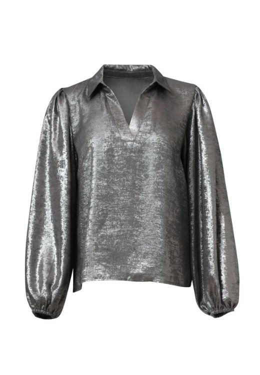 SMASHED LEMON top lange mouw