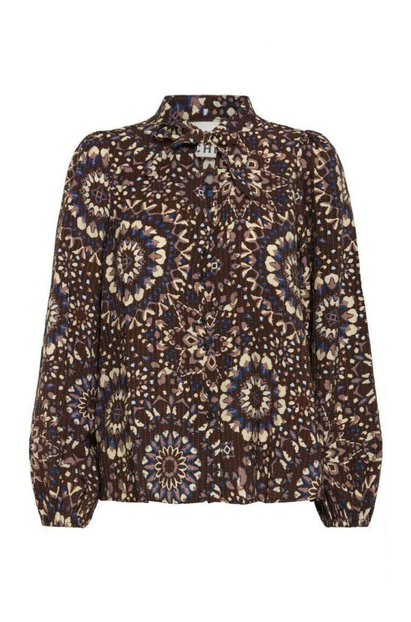 ICHI blouse lange mouw