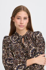 ICHI blouse lange mouw