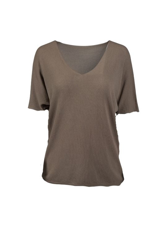 SOLANGE top korte mouw