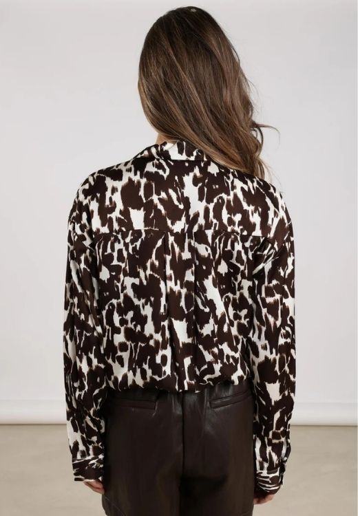 NUKUS blouse lange mouw