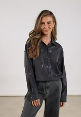 NUKUS blouse lange mouw