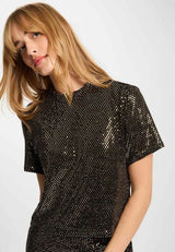 MORGAN top korte mouw