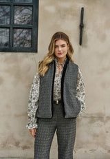 C&S THE LABEL blouse lange mouw