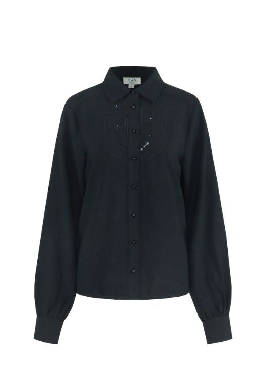 C&S THE LABEL blouse lange mouw