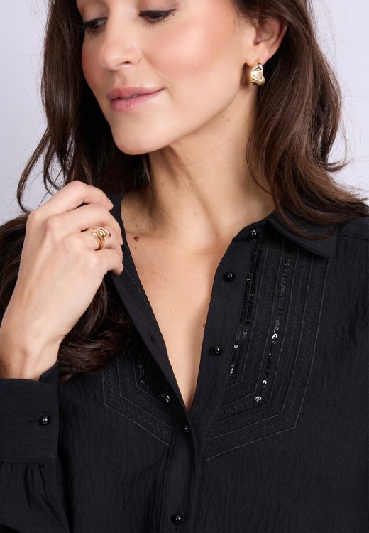 C&S THE LABEL blouse lange mouw