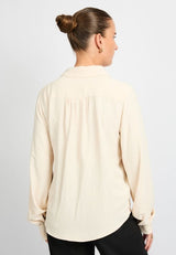 C&S THE LABEL blouse lange mouw