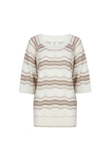 C&S THE LABEL top korte mouw