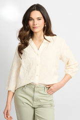 C&S THE LABEL blouse lange mouw