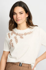 C&S THE LABEL top korte mouw