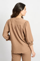 C&S THE LABEL blouse lange mouw