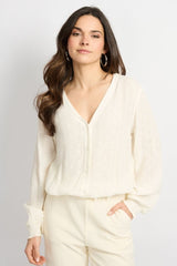 C&S THE LABEL blouse lange mouw