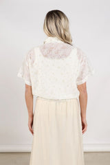 NUKUS blouse korte mouw