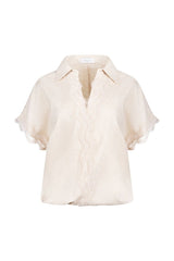 NUKUS top korte mouw