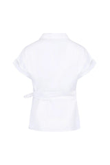 NUKUS blouse korte mouw