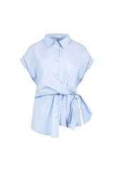 NUKUS blouse korte mouw