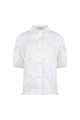 NUKUS blouse korte mouw