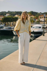 NUKUS blouse lange mouw
