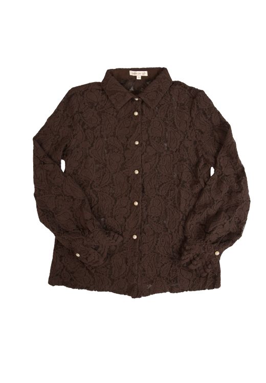 SOLANGE blouse lange mouw