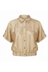 NUKUS blouse korte mouw