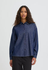 ICHI blouse lange mouw