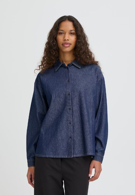 ICHI blouse lange mouw