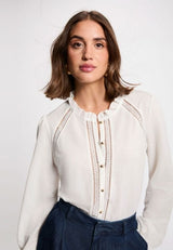 MORGAN blouse lange mouw