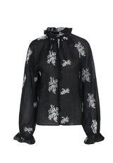 C&S THE LABEL blouse lange mouw