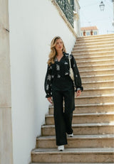 C&S THE LABEL blouse lange mouw