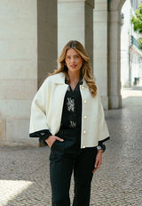 C&S THE LABEL blouse lange mouw