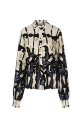 C&S THE LABEL blouse lange mouw