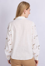 C&S THE LABEL blouse lange mouw