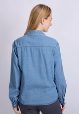 C&S THE LABEL blouse lange mouw