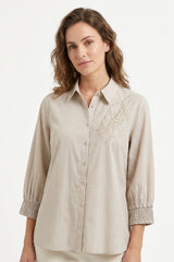 FREEQUENT blouse lange mouw