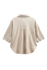 FREEQUENT blouse korte mouw