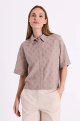 FREEQUENT blouse korte mouw