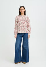 ICHI blouse lange mouw