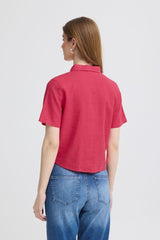 ICHI blouse korte mouw